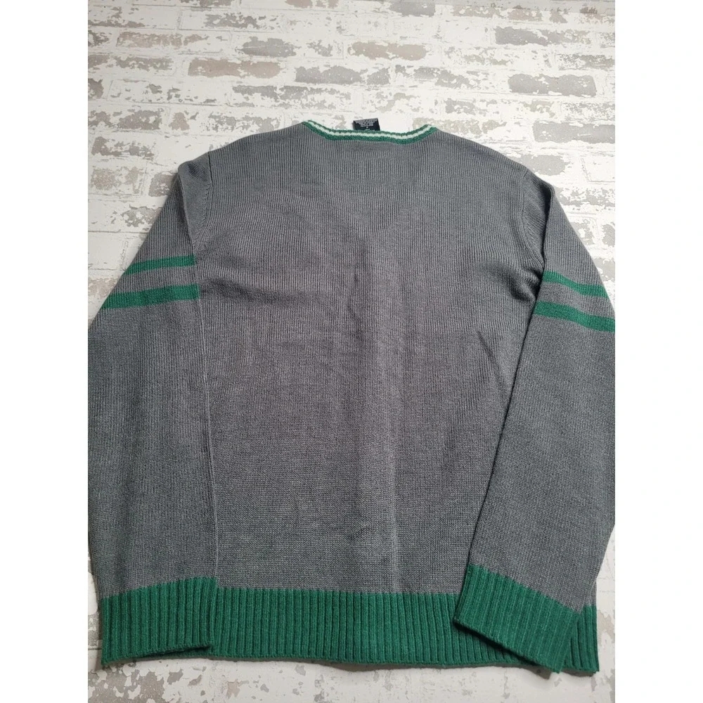 Wizarding World of Harry Potter Slytherin House Gray Button‎ Up Cardigan Medium